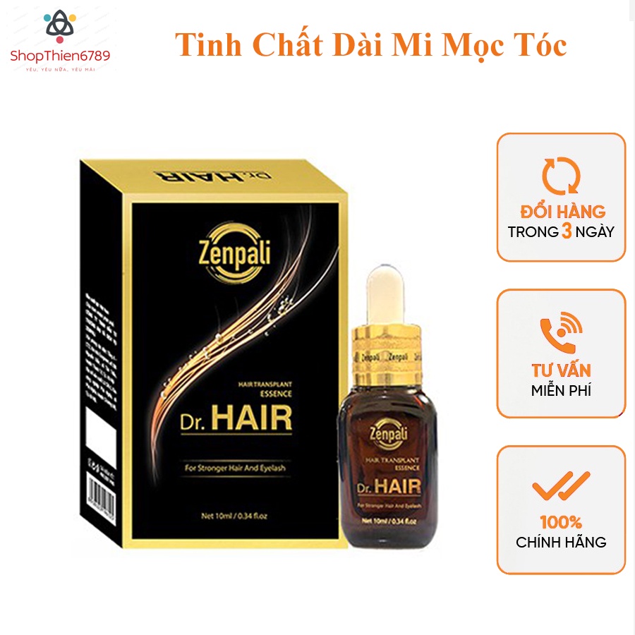 Tinh Chất Dài Mi Mọc Tóc Dr Hair Zenpali 10ml Tác Dụng Giúp Dài Mi và Kích Mọc Tóc