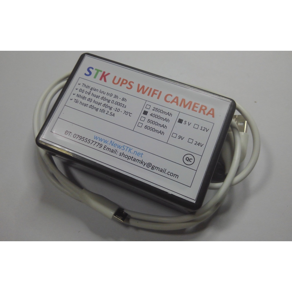 Bộ tích điện 5V cho camera