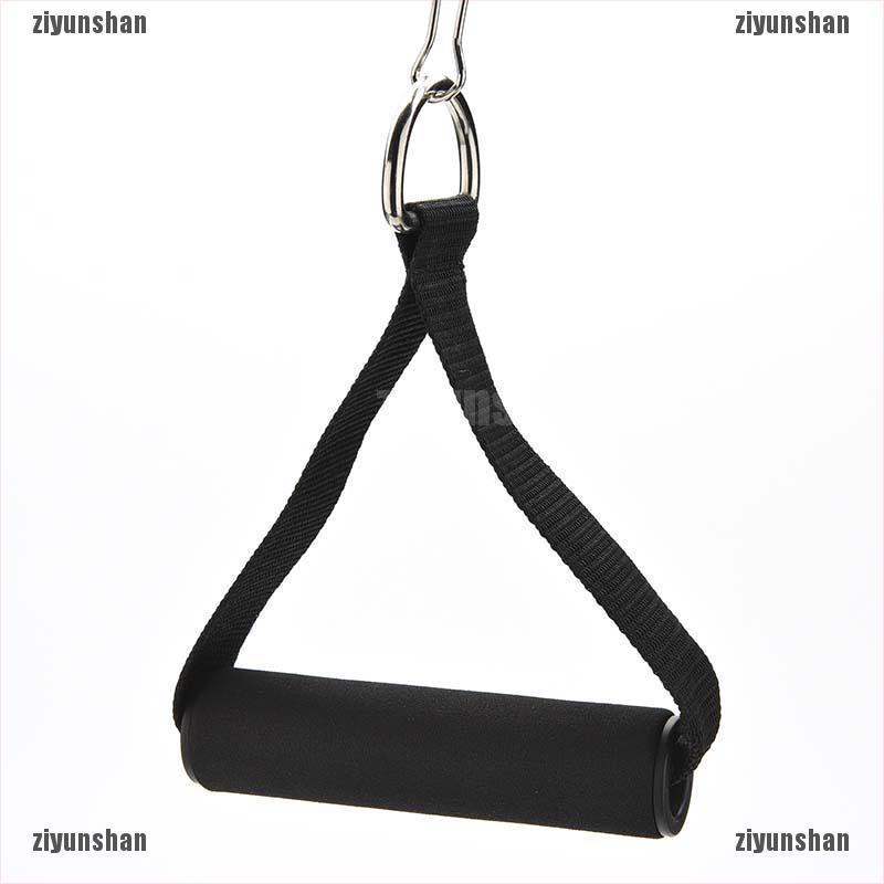 Dụng cụ dây thừng kéo ba đầu hình chữ V có tay cầm chống trũng đa năng hỗ trợ tập gym