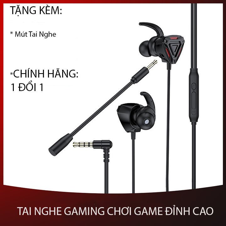 Tai nghe gaming G62 chống ồn âm thanh xoay vòm míc xoay dời 360 độ âm thanh siêu bass mic đàm thoại