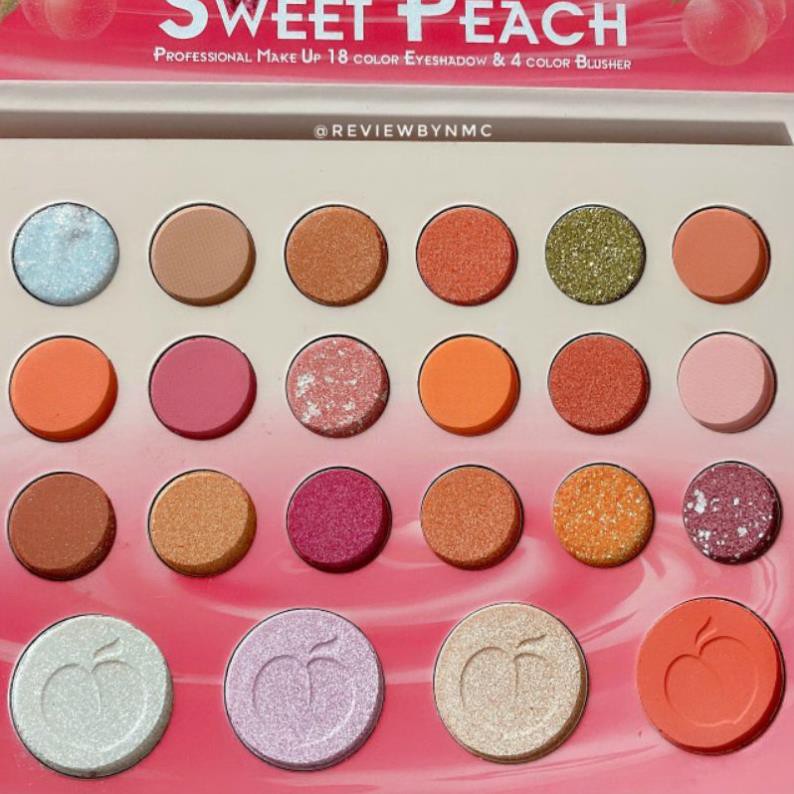 Bảng mắt iMan Sweet Peach Pro 22 ô