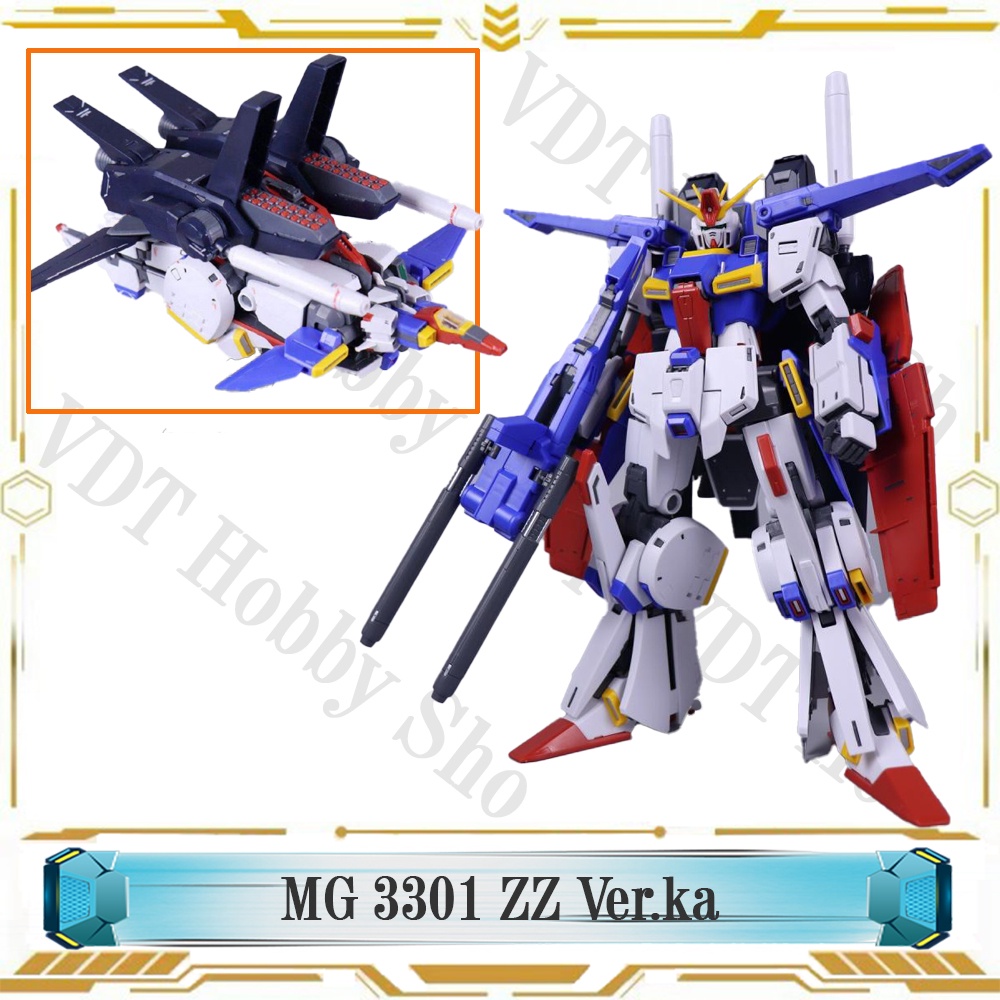 Mô hình gunpla MG 3301 ZZ Ver.ka