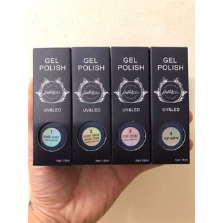 Base - Top - Top lỳ cứng móng Hiệu Ruby Gel Polish (18ml)