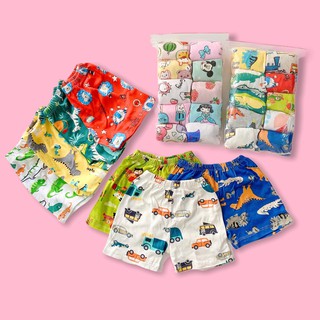 Quần chục đùi borip carter xuất dư 1 bé trai bé gái 🍒 quần chục bozip cotton mềm mát cho bé từ 8 - 18kg