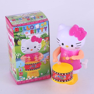 Đồ Chơi Hình Hello kitty và cừu Đánh Trống Cho Trẻ Em