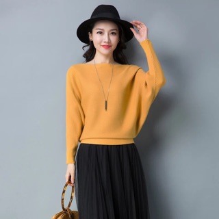 Combo Áo len cánh dơi 195k