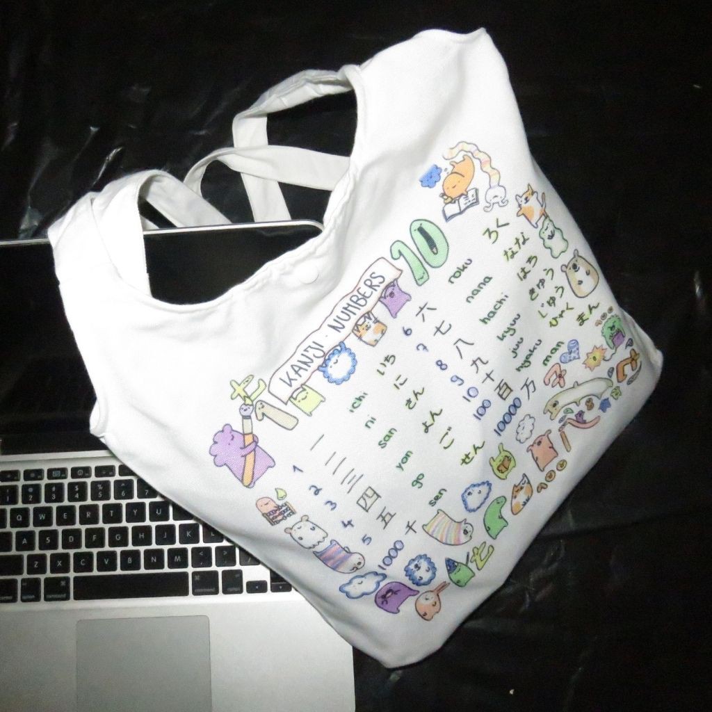 Túi tote vải canvas cute đựng đồ đi học mềm đẹp giá rẻ thời trang TX11