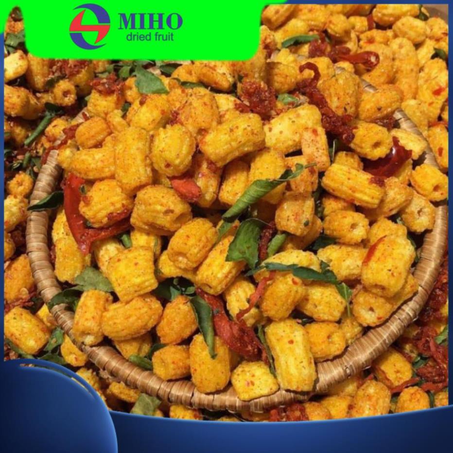 250gr nui sấy giòn trộn khô bò lá chanh