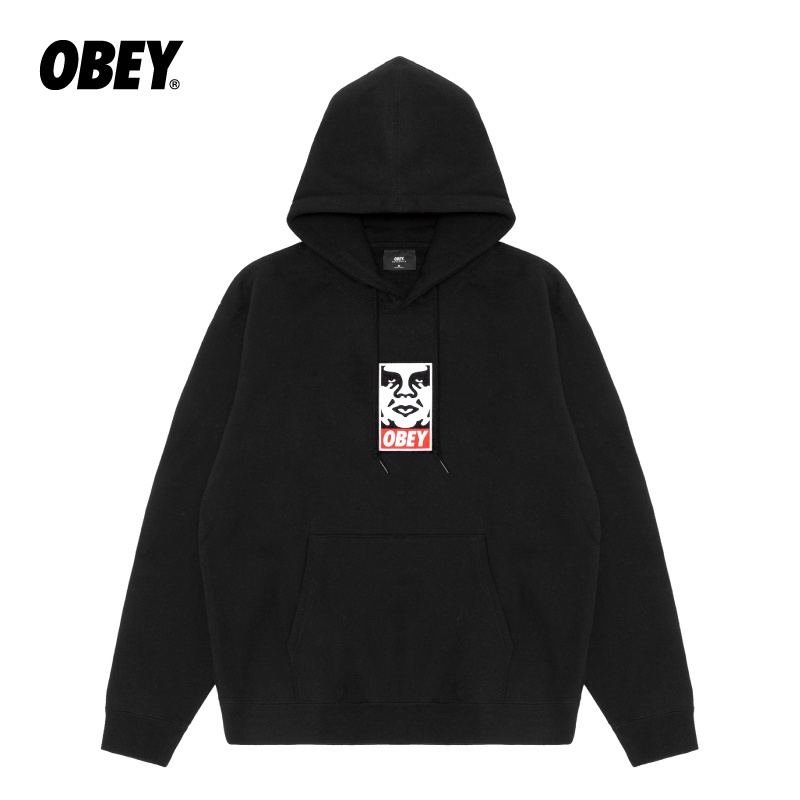 Obey Áo Hoodie In Chữ Nhiều Màu Cá Tính Cho Nam