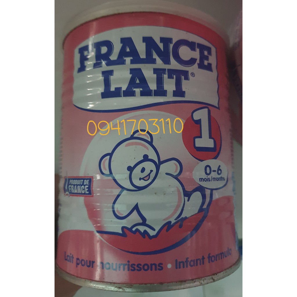 sữa bột FRANCE LAIT số 1,2,3 lon 400gr