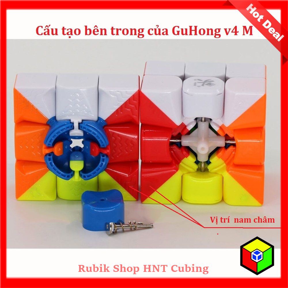 Rubik 3x3 Cao Cấp DaYan GuHong v4 M (Có Sẵn Nam Châm)