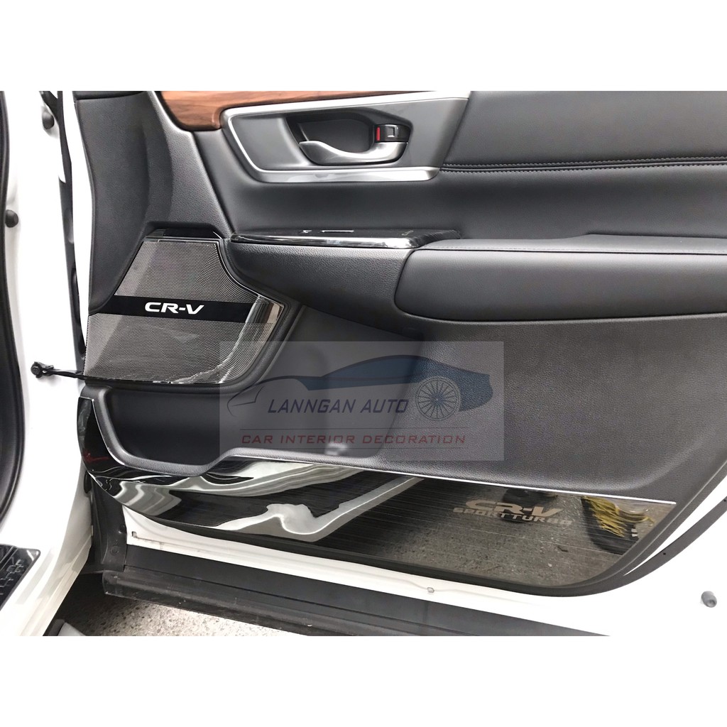 Ốp màng loa và tapli cánh cửa Honda CRV 2018- 2020 mẫu titan cao cấp