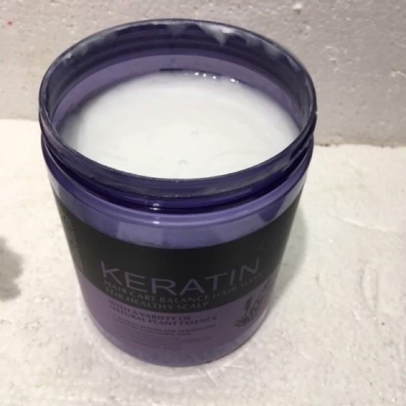 Kem ủ tóc Keratin 1000 ml 3 màu nâu tím bùn | BigBuy360 - bigbuy360.vn