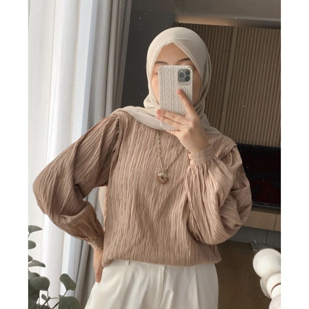 Kohzen - ZFS Áo Sơ Mi Trơn Dài Tay Cho Nữ NEFA / OLIVER LADY CRUSH / Tuổi Teen