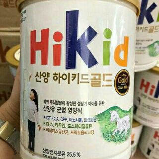 Sữa Hikid Hàn Quốc 600g