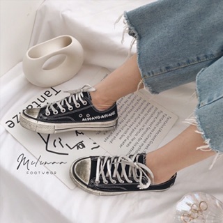 SNEAKER CỘT DÂY BẨN