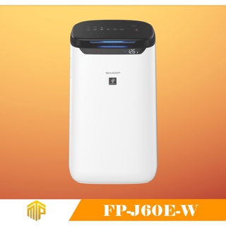 Máy lọc không khí Sharp FP-J60E-W (Hàng chính hãng, Mật độ ion 25.000, Nhập khẩu Thái Lan, Diện tích 48m2)