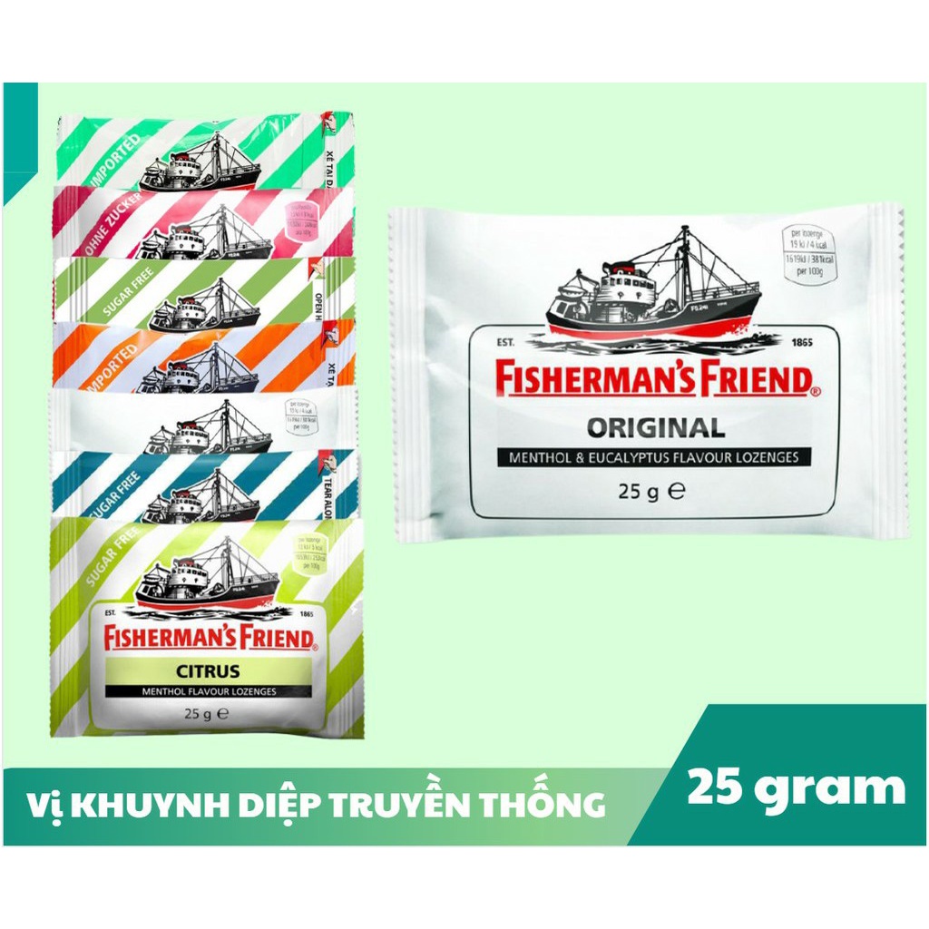 Kẹo Con Tàu Cay Fisherman's Friends