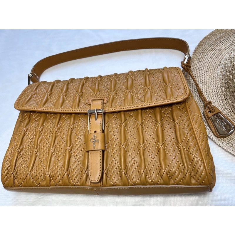 Túi xách da đan Cole Haan