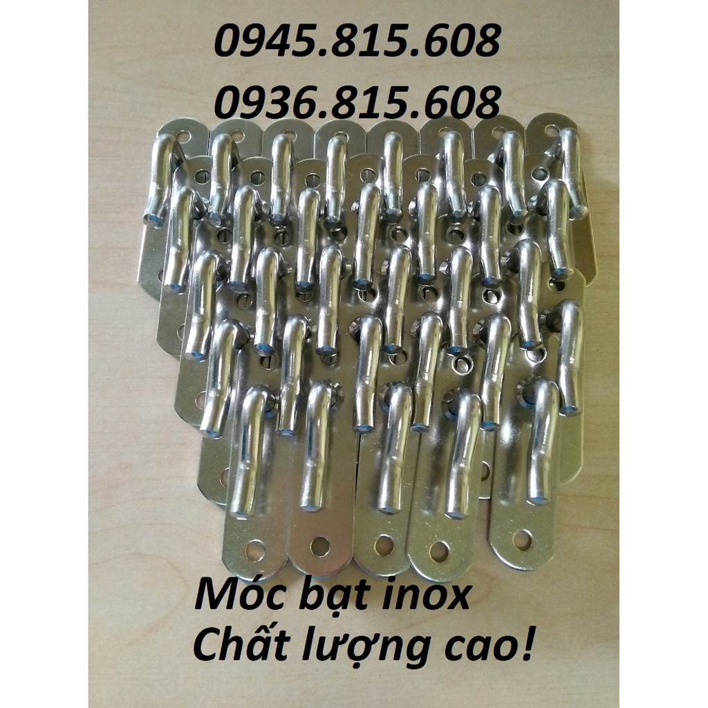 [COMBO] 10 Móc bạt ô tô inox. Móc bạt thành thùng xe tải chất lượng cao