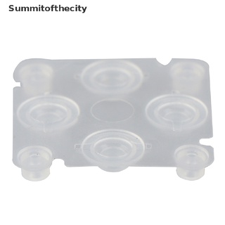 Summitofthecity transparent cross direction button rubber conductive for psp 2000 30 1