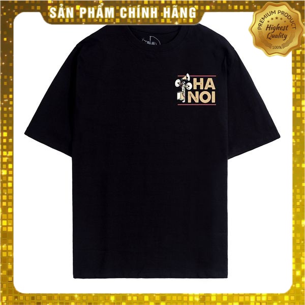 [Hàng Auth] Áo thun tay lỡ HaNoi Xịn, Unisex form rộng, COTTON  Oversize - K003_LN. | BigBuy360 - bigbuy360.vn