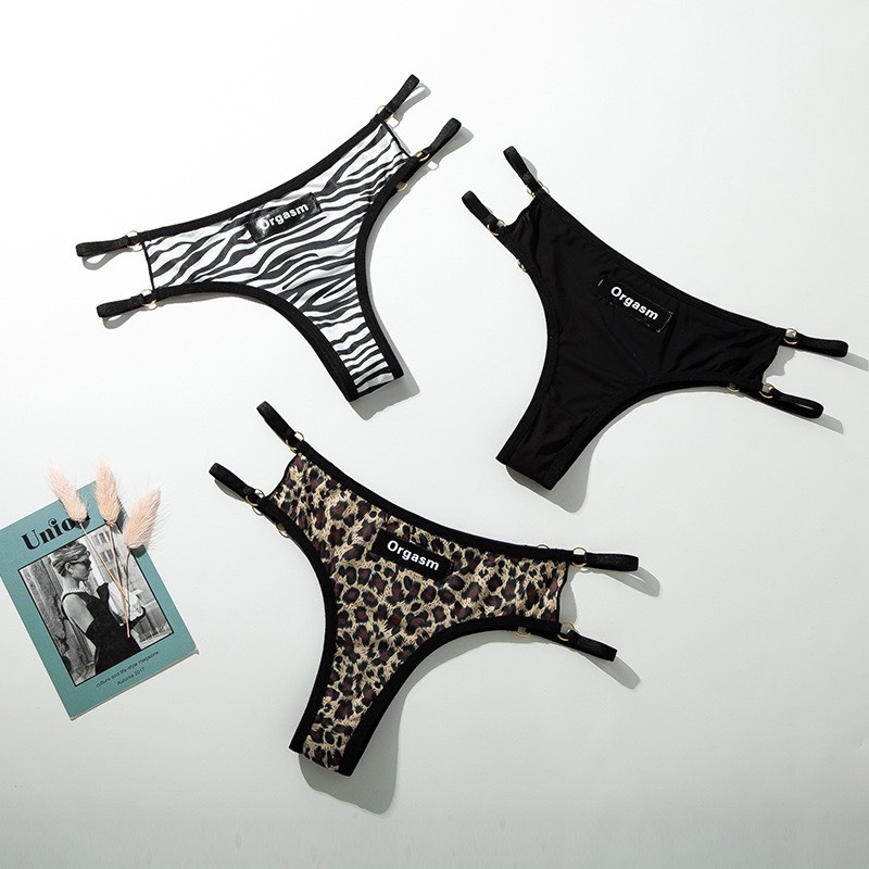 Quần Lót Nữ - Quần lót lọt khe su lụa cao cấp thiết kế 2 dây hông cá tính sexy quyến rũ Mã 6004