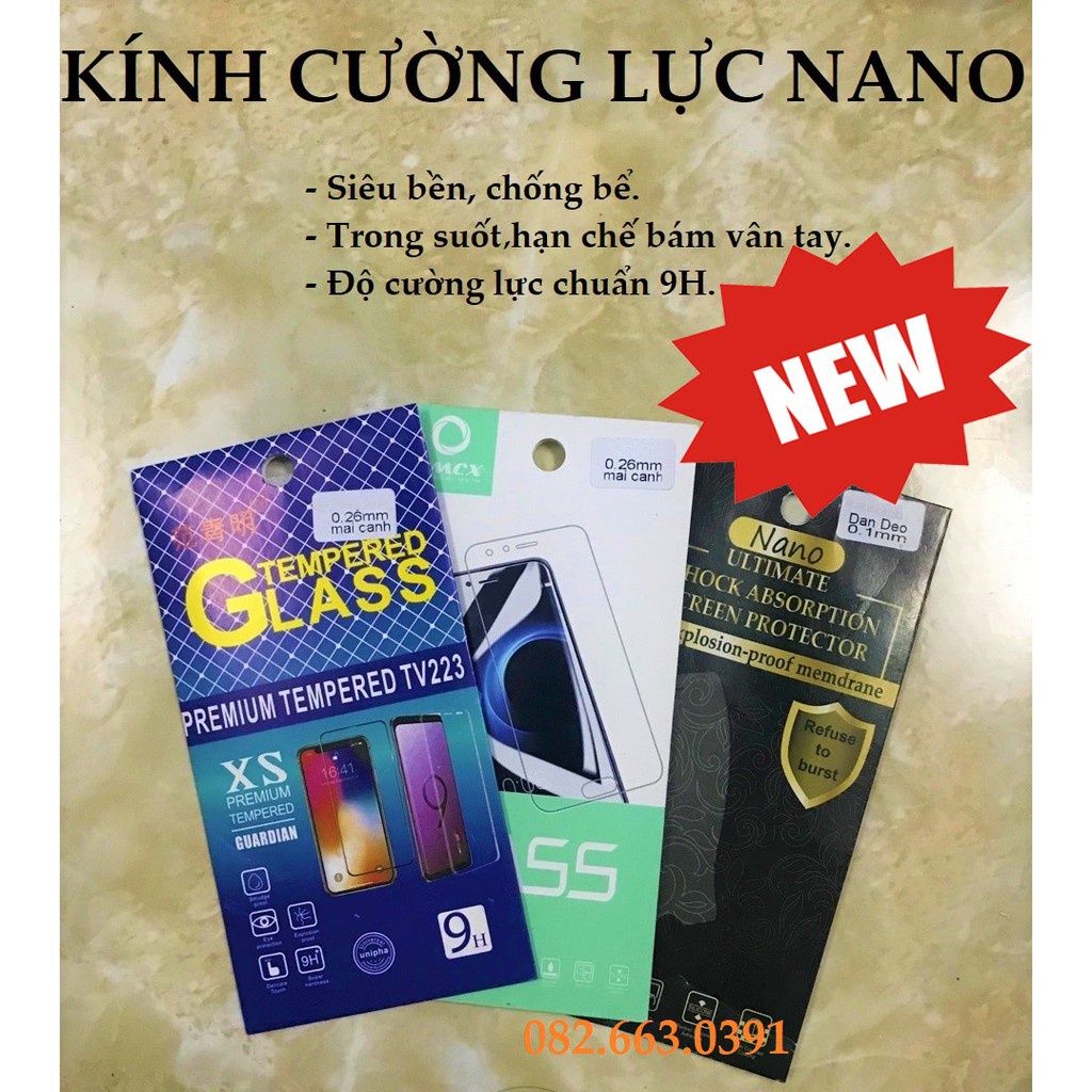 Kính cường lực Bphone 2 (Bphone 2017) nano siêu bền