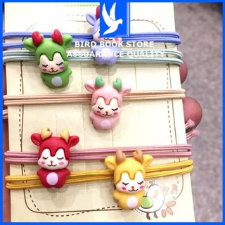 Dây chun buộc tóc cột tóc hươu xinh 💕𝑭𝒓𝒆𝒆𝒔𝒉𝒊𝒑💕 Bird Book