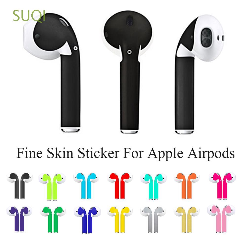 Miếng Dán Hình Suqi Trang Trí Tai Nghe Apple Airpods