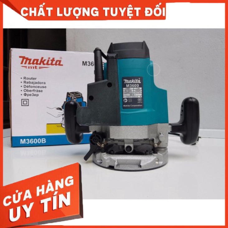 Máy phay gỗ Makita M3600, áp dụng công nghệ tiên tiến của Nhật, công suất cao