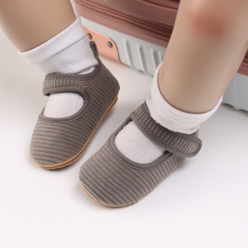 Giày Công Chúa Đế Mềm Cho Bé Gái Sơ Sinh Từ 0-18 Tháng Tuổi