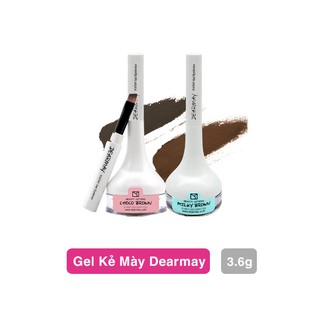 Gel Kẻ Mày Chống Trôi, Chống Nước Dearmay  Fixtay Gel Milky Brown