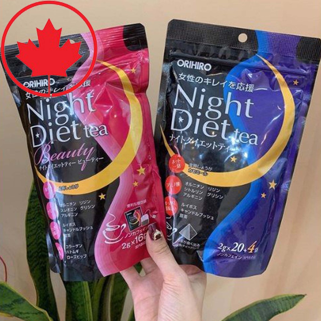 [Chuẩn Auth] Trà Giảm Cân Night Orihiro - Trà Đêm Orihiro 16 &  24 gói/túi (Chính hãng Nhật) | BigBuy360 - bigbuy360.vn