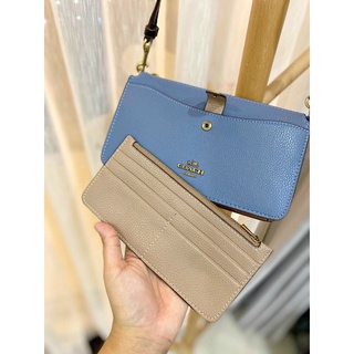 Clutch Coach 2 ngăn kèm ví mỏng