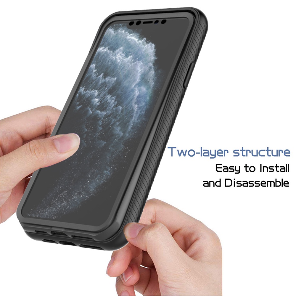 Ốp điện thoại trong suốt chống nước cho XIAOMI XIAO MI 10T REDMI 9T NOTE 9 10 PRO MAX 10S 9S POCO F3 M3 X3 NFC