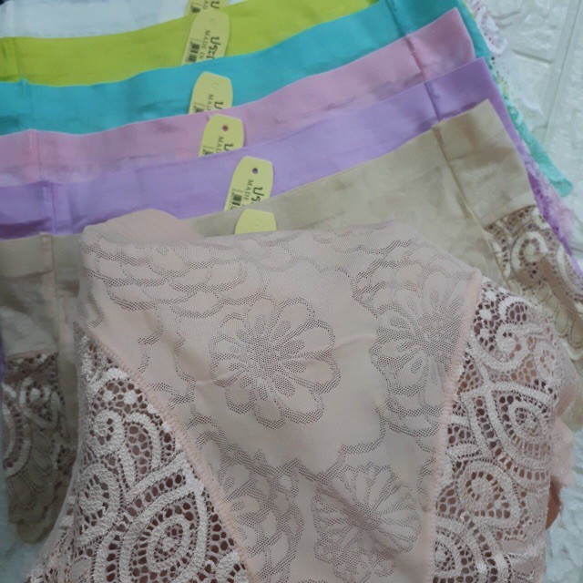 Quần lót nữ 💖Freeship đơn 50k💖Quần su gấm phối ren cực đẹp | BigBuy360 - bigbuy360.vn