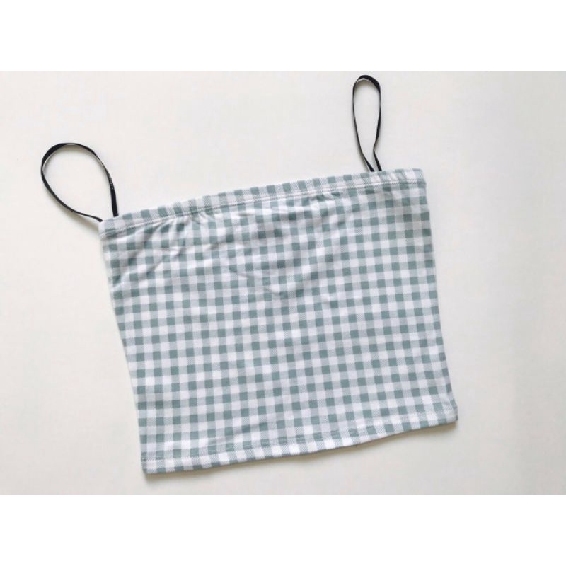 áo ống F21 caro hiệu xuất xin full tag