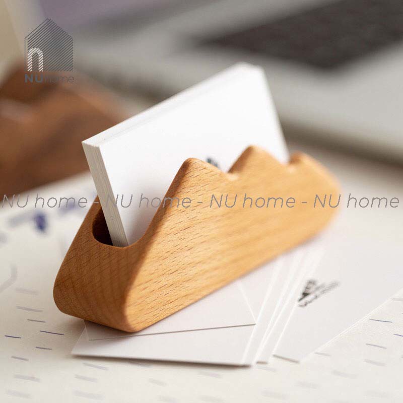 nuhome.vn | Hộp đựng name card cao cấp bằng gỗ tự nhiên, kiểu dáng độc lạ, tạo dấu ấn riêng cho thương hiệu