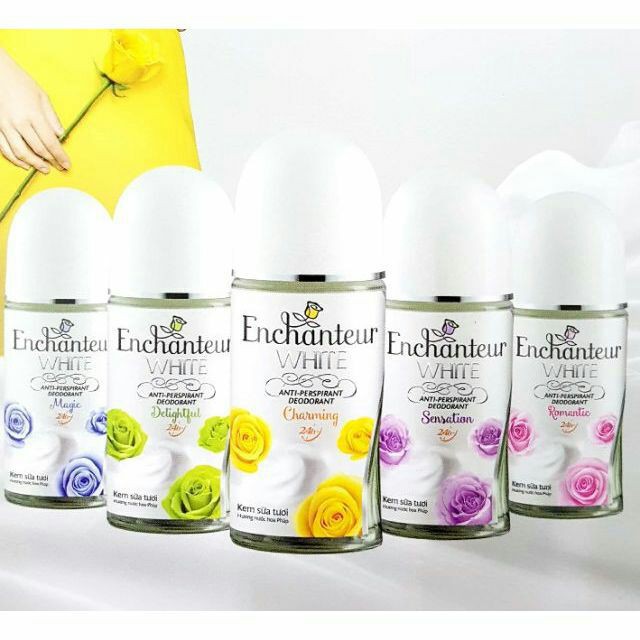 Lăn Khử Mùi Hương Nước Hoa Enchanteur 50ml