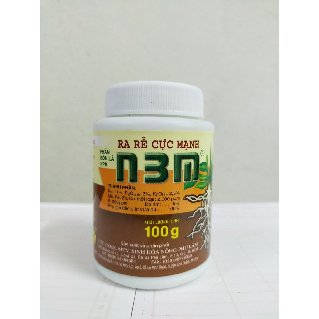 Kích rễ cực mạnh N3M bột 100g - ra rễ nhanh , an toàn hiệu quả