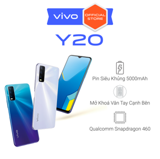 Điện thoại Vivo Y20 4GB + 64GB - Hàng chính hãng