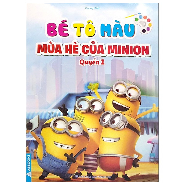 Sách - Bé Tô Màu - Mùa Hè Của Minion - Tập 1 - 8931805364252