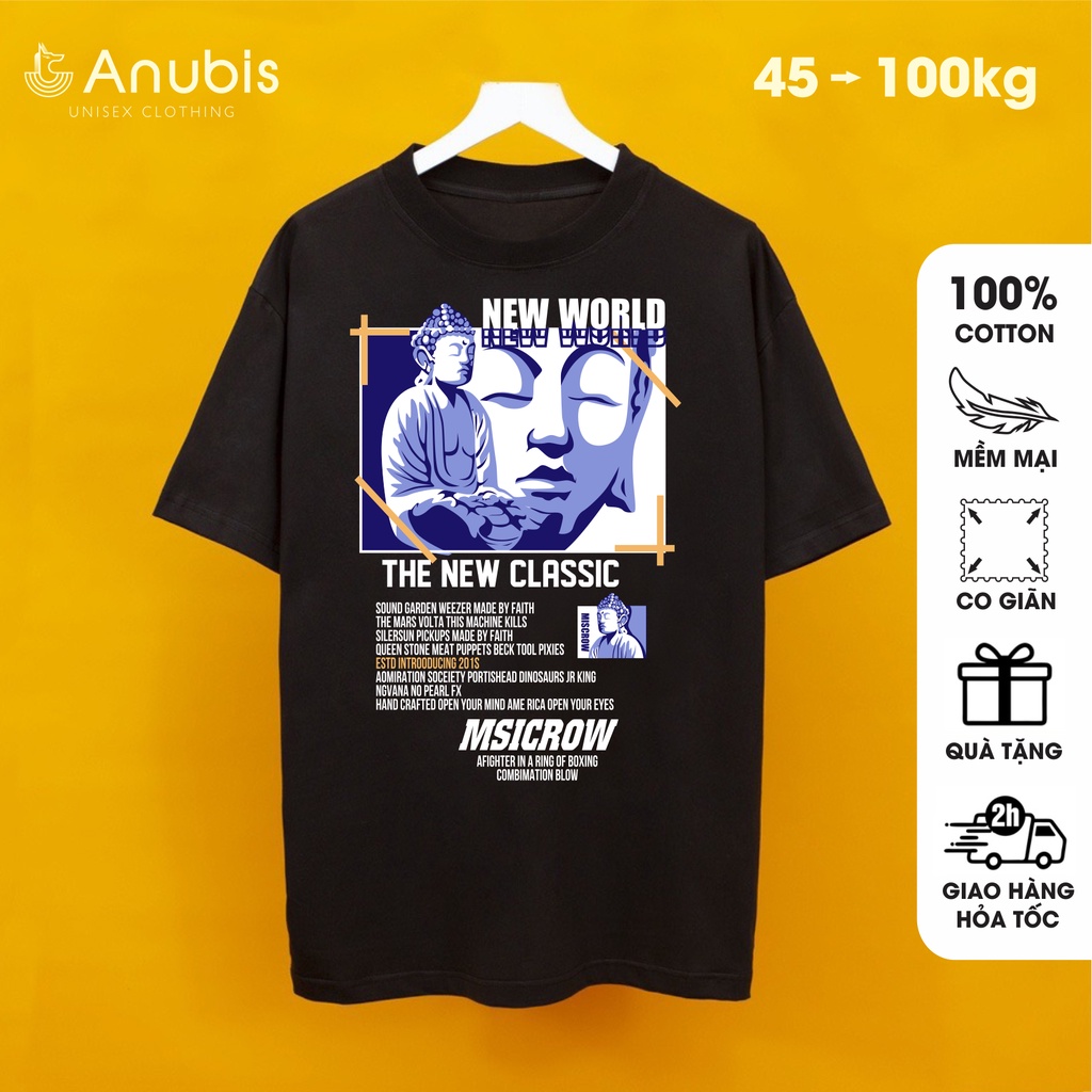 Áo Thun Unisex Phật Buddha |  Anubis Store