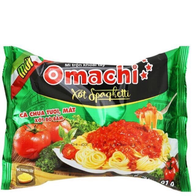 Combo 10 mì omachi xốt spaghetti