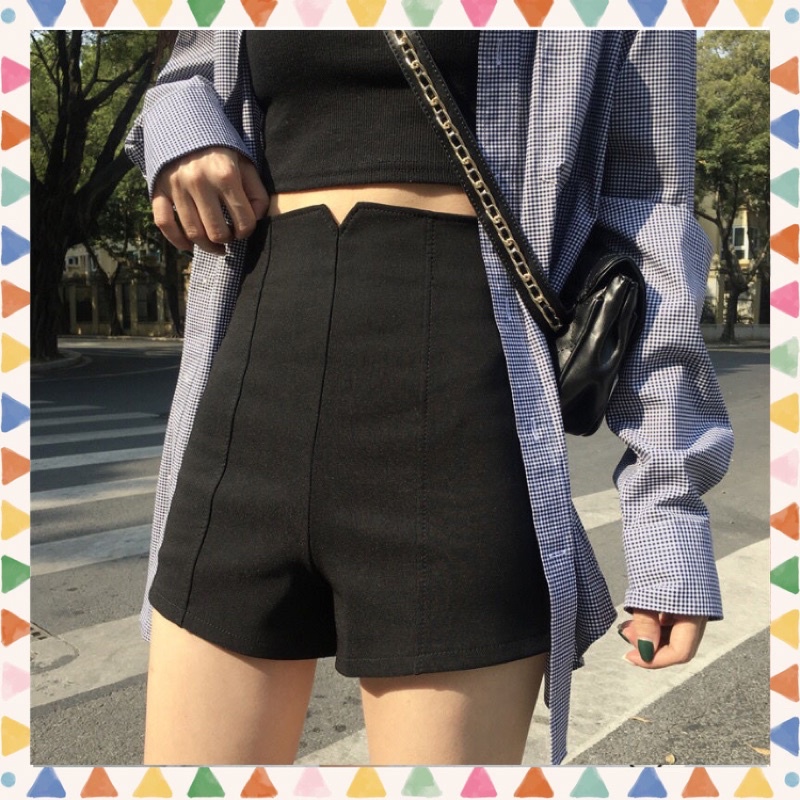 Quần short đùi cạp chữ V chất dày dặn M212