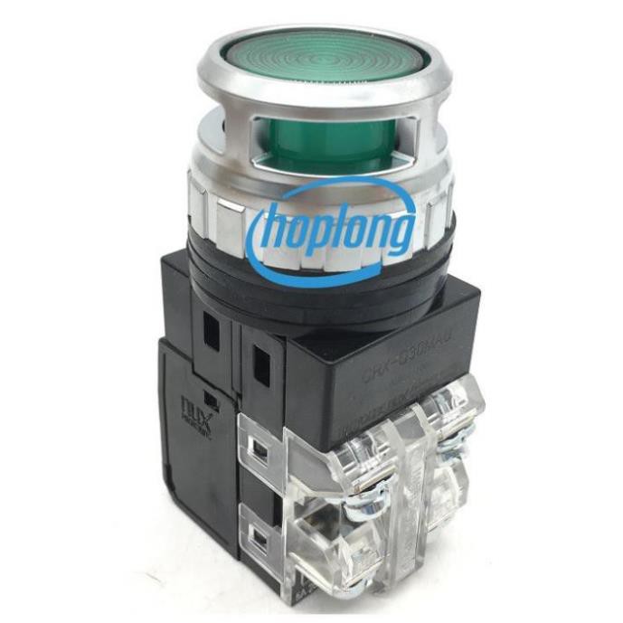 HanYoung CRX-G30MAG CRX-G30MAR CRX-G30MAY Nút nhấn loại nhấn nhả có nắp bảo vệ đèn 100-240V