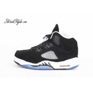 Giày Jordan 5 - Đen trắng OREO - JD5-OREO
