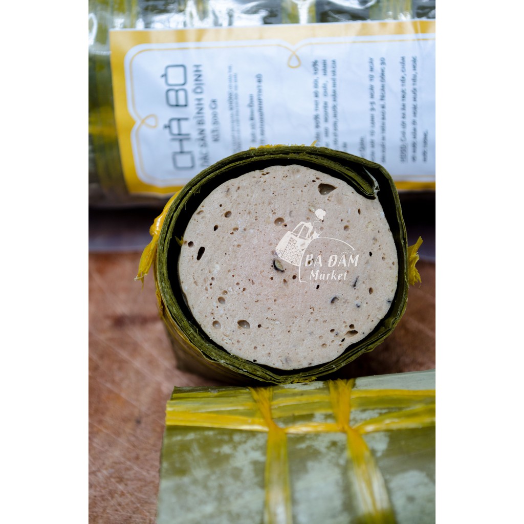 CHẢ BÒ CỎ NGUYÊN CHẤT 100% ĐẶC SẢN BÌNH ĐỊNH (250GR)