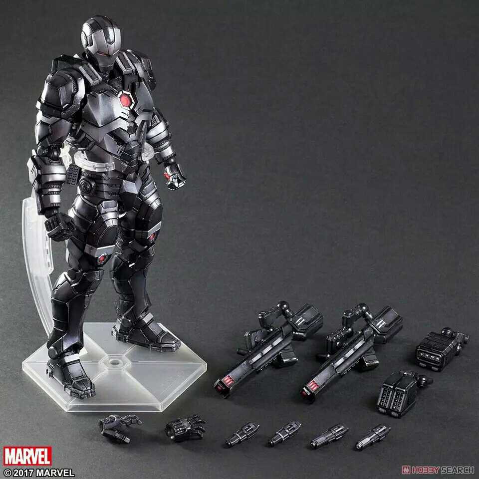 Mô hình Iron man đen - War Machine - Play art kai PAK
